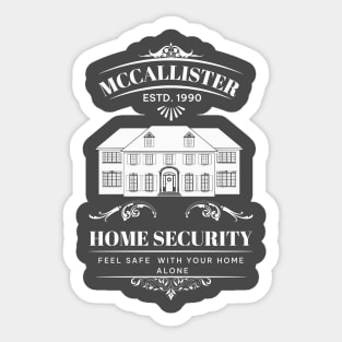 McCallister Home Security. Sticker